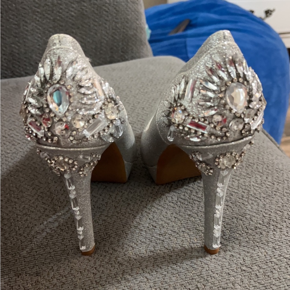 Gianni Bini bejeweled heels